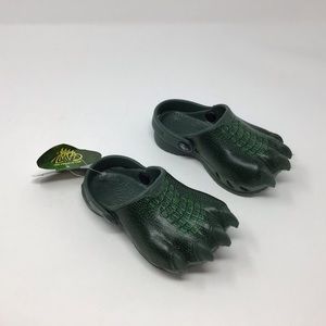Clawz “Gator” Green Kids Unisex Clogs C7/8